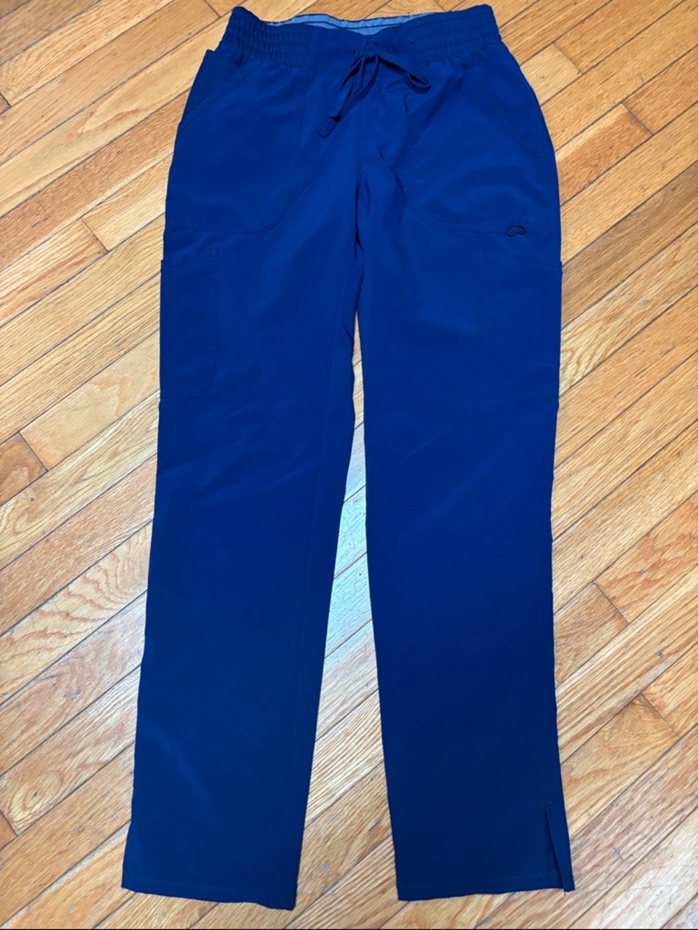 Women’s Stretch Drawstring Scrub Pant in Indigo Blue